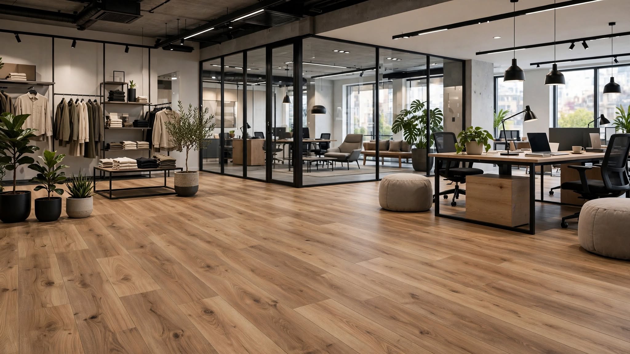 Why Vinyl Flooring Works Well in Commercial Spaces
